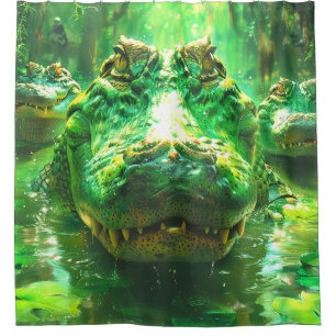 Rideaux De Douche Alligators