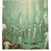 Rideaux De Douche Allons nager - Surreal Art Design (Devant)
