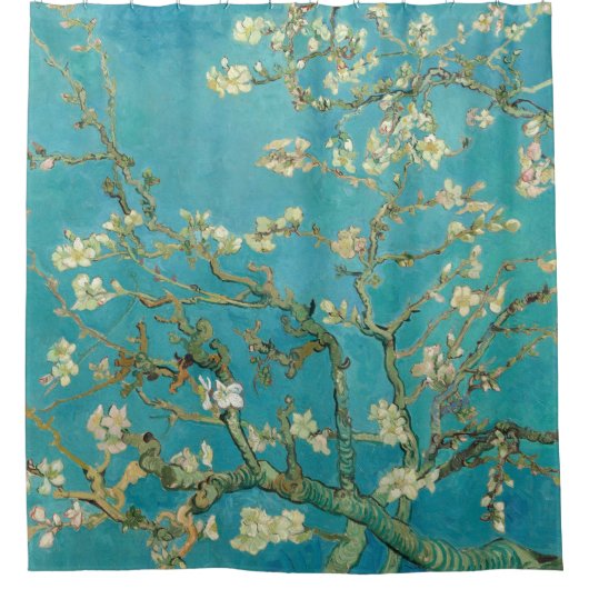 Rideaux De Douche Almond Blossom, 1890 par Vincent van Gogh (Devant)