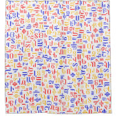 Rideaux De Douche alphabet arménien (Devant)