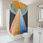 Rideaux De Douche Altarpiece Hilma Af Klint No 1 (En situation)