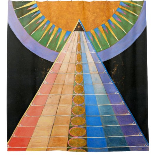 Rideaux De Douche Altarpiece Hilma Af Klint No 1 (Devant)