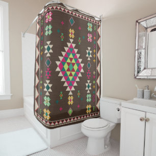 Rideaux De Douche Âme du désert : Charme de l'héritage marocain