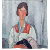 Rideaux De Douche Amedeo Modigliani - Femme tzigane avec bébé (Devant)