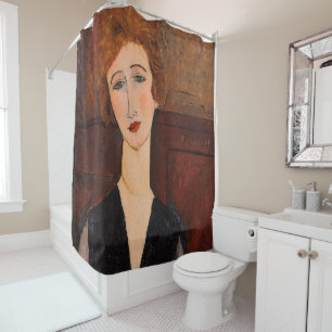 Rideaux De Douche Amedeo Modigliani - Portrait d'une femme