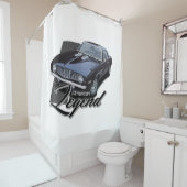 Rideaux De Douche American Legend Black (En situation)