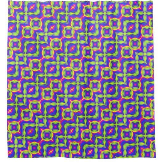 Rideaux De Douche Amérindien moderne 25 (Devant)