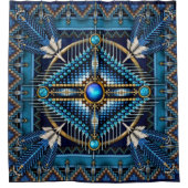 Rideaux de douche amérindiens (Devant)