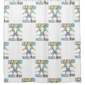 Rideaux De Douche Amérindiens Kokopelli - Dansez votre vie 2 (Devant)