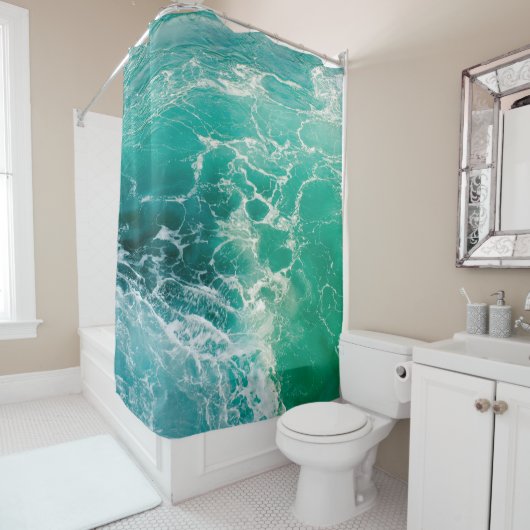 Rideaux De Douche Âmes de la mer 2 (En situation)