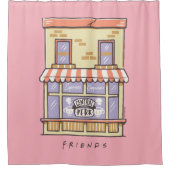 Rideaux De Douche AMIS™ | Central Perk Cartoon Coffee Shop (Devant)