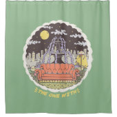 Rideaux De Douche AMIS™ | Fontaine de dessin (Devant)