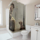 RIDEAUX DE DOUCHE AMIS POUR TOUJOURS (En situation)