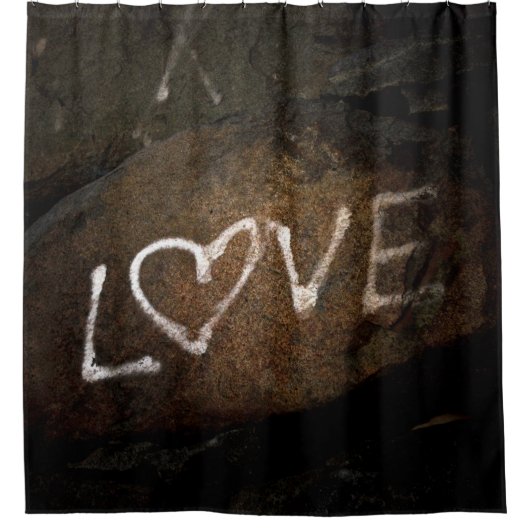 RIDEAUX DE DOUCHE AMOUR (Devant)