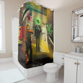 Rideaux De Douche Amour interracial (En situation)