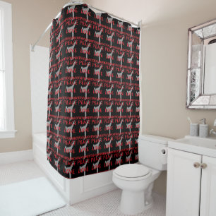 Rideaux De Douche Amour le Taekwondo de paix