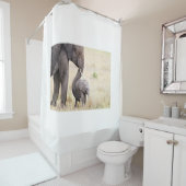 Rideaux De Douche Amour maternel (En situation)