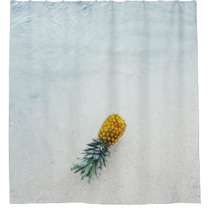 Rideaux De Douche Ananas en bord de mer