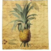 Rideaux De Douche Ananas rustique élégant et attrayant (Devant)