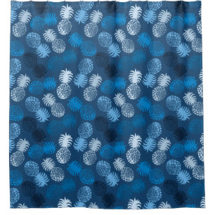 Rideaux De Douche Ananas tropical de Momona Hawaiian