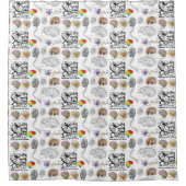 Rideaux De Douche Anatomie du cerveau humain populaire (Devant)