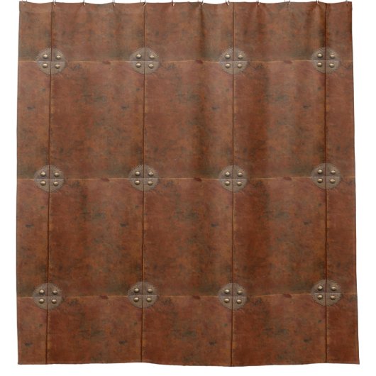 Rideaux De Douche Ancien look en cuir (Devant)