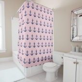 Rideaux De Douche Ancre de la marine (En situation)
