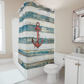 Rideaux De Douche Ancre russe (En situation)