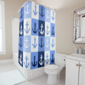 Rideaux De Douche Ancres (En situation)