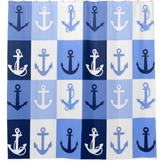 Rideaux De Douche Ancres (Devant)