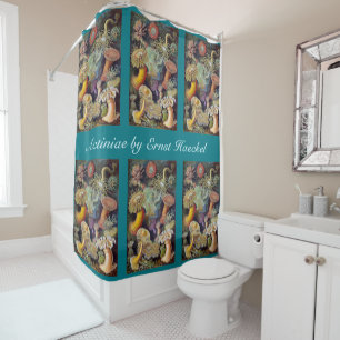 Rideaux De Douche Anémones de mer vintage par Ernst Haeckel