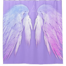 ANGEL WINGS Fairy Purple Monogramme