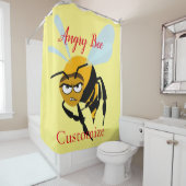 Rideaux De Douche Angry Bee Thunder_Cove (En situation)