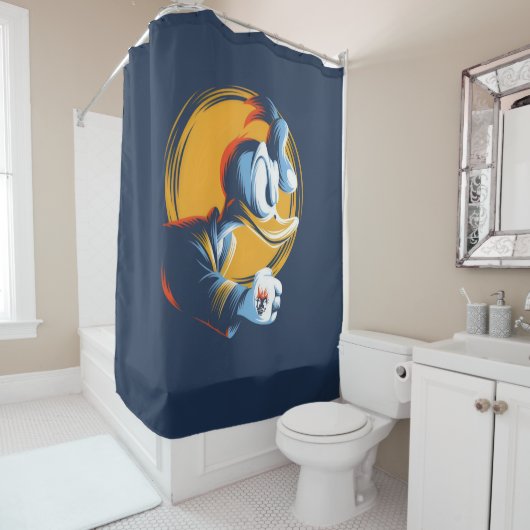 Rideaux De Douche Angry Duck (En situation)