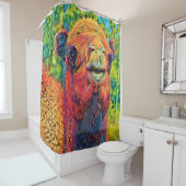 Rideaux De Douche AnimalColor_Camel2022-12 (En situation)
