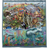 Rideaux De Douche Animaux (Devant)