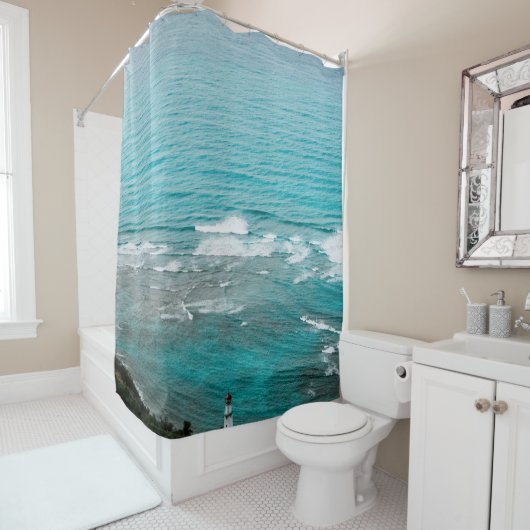 Rideaux De Douche Animaux marins cool (En situation)