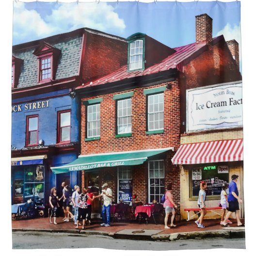 Rideaux De Douche Annapolis MD - Rue Dock (Devant)