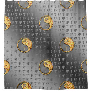 Rideaux De Douche Année du lapin de feu