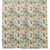 Rideaux De Douche Anniversary Shower Curtain Soft Floral Surprise (Devant)