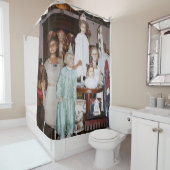 Rideaux De Douche Antiquité vintage Dolls (En situation)
