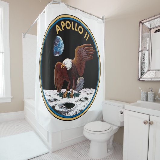 Rideaux De Douche Apollo 11 (En situation)