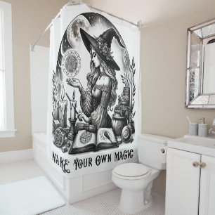 Rideaux De Douche Apothicaire de Sorcière Jolie Faites Votre Propre