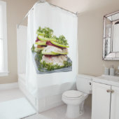 Rideaux De Douche Apple and trout appetizer (En situation)