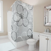 Rideaux De Douche Apple Blossom Dream : Ornement Abstrait (En situation)