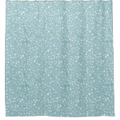 Rideaux De Douche Aqua Bubble Dot Playful Kids Bathroom Decor (Devant)