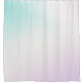 Rideaux De Douche Aqua Pink Ombre Tie Dye (Devant)