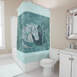 Rideaux De Douche Aquamarine du Carnaval