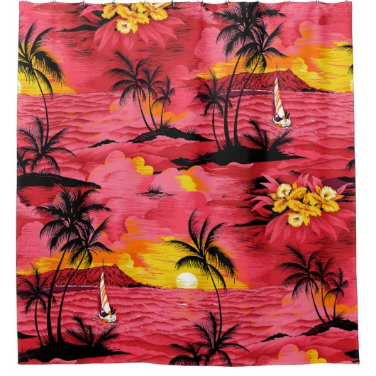 Rideaux De Douche Aquarelle Abstraite : Design d'impression créative (Devant)