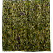 Rideaux De Douche Aquarelle Crocodile Imprimer (Devant)